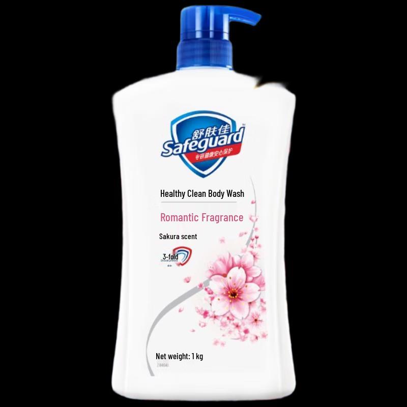 Гель для душа Safeguard Healthy Protection с ароматом вишневого цветка