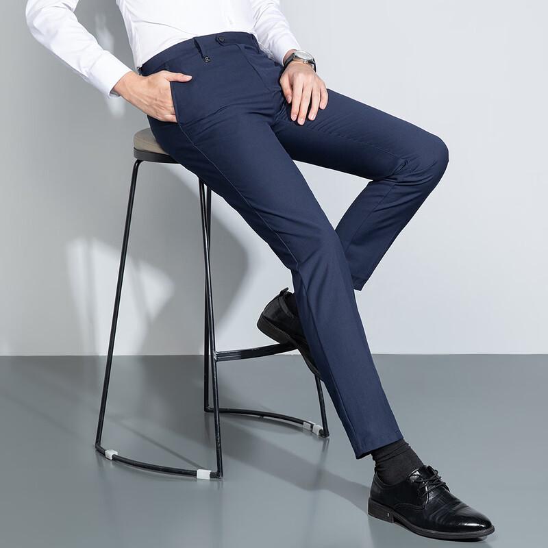 Мужские брюки MONTAGUT прямого кроя, легко ухаживать, в стиле business casual