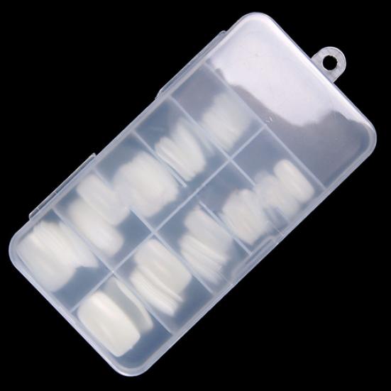 100 Pcs in 1 Set Manicures Tool French Nail Tip Acrylic 100 Pcs