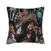Singer Michael Jacksons MJ Tour  Pillow Cover Accessories Soft Cushion Cover Gift  Pillow Case Cover Home Multi Size