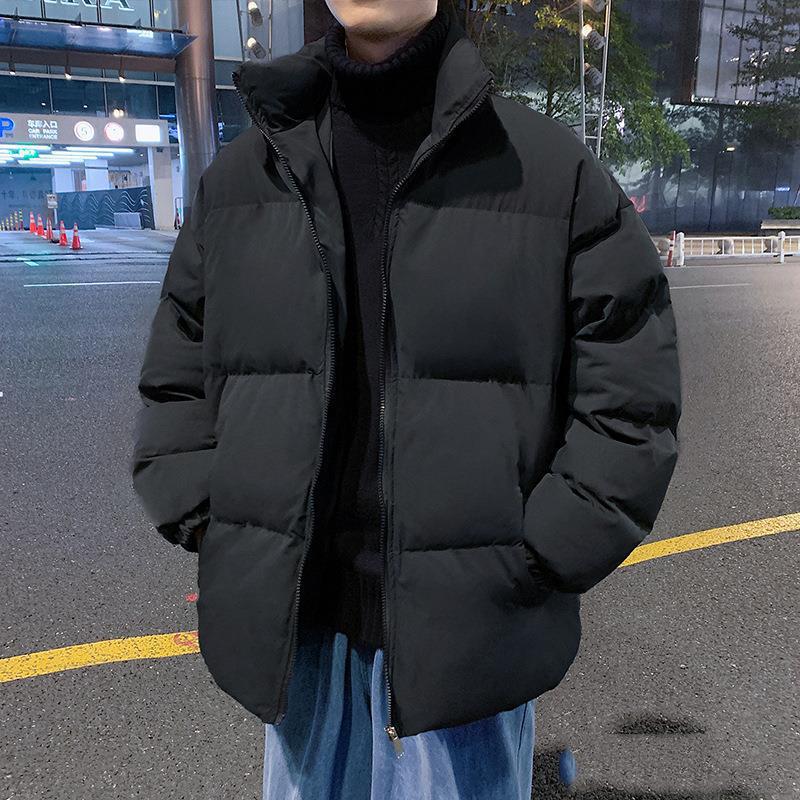 Padded Jacket Men's Winter Padded Jacket Couple Bread Down Jacket Thickened Coat