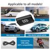 Автомобильный проектор на лобовое стекло, HD-дисплей, отображение скорости GPS, подходит для всех автомобильных электронных компонентов