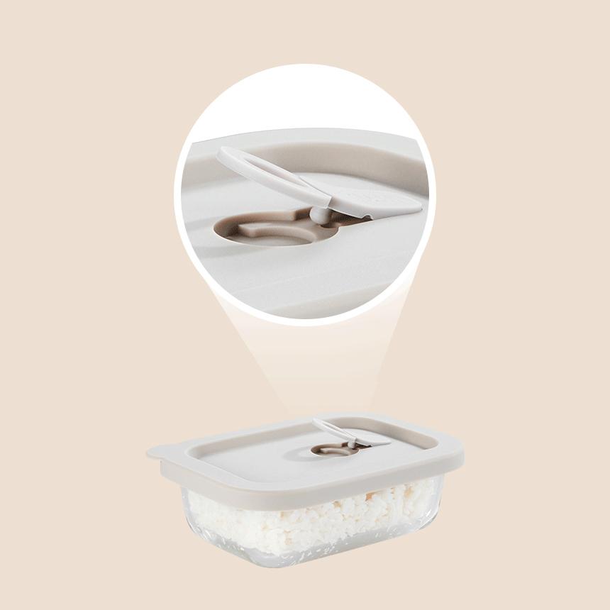 Стеклянный контейнер для хранения продуктов Corelle Square 3 шт. (320ml) BPA бесплатно