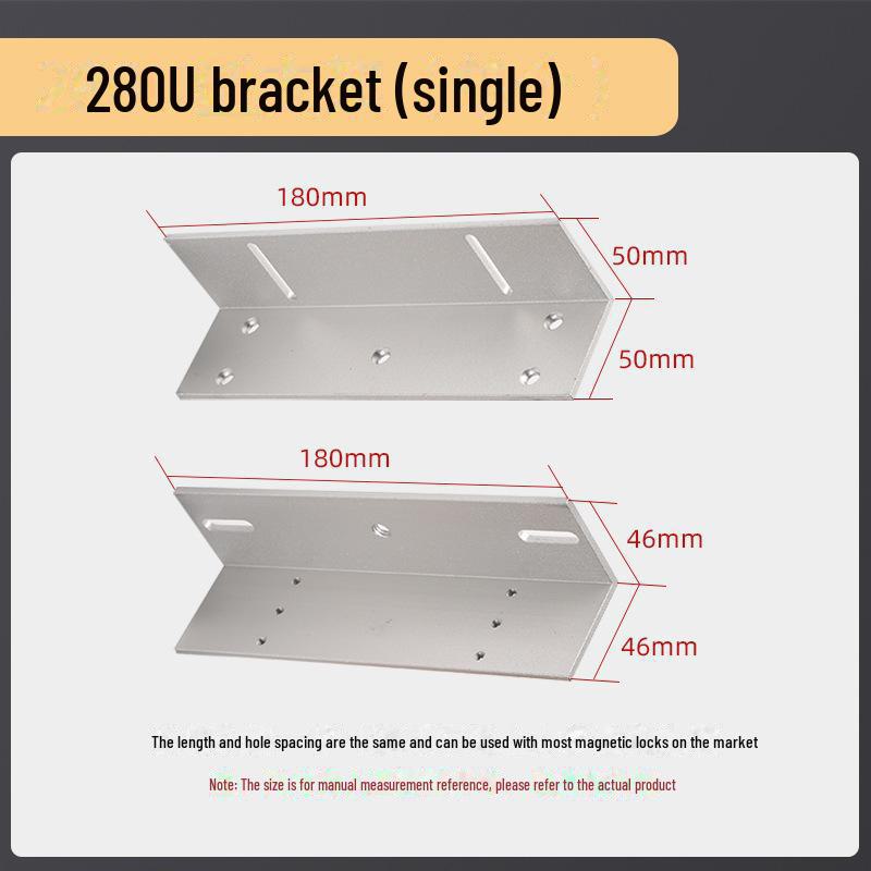 Магнитный замок для одной двери весом 180 кг с кронштейном ZL и электромагнитный замок для двух дверей весом 350 кг с присоской для безрамных стеклянных дверей.