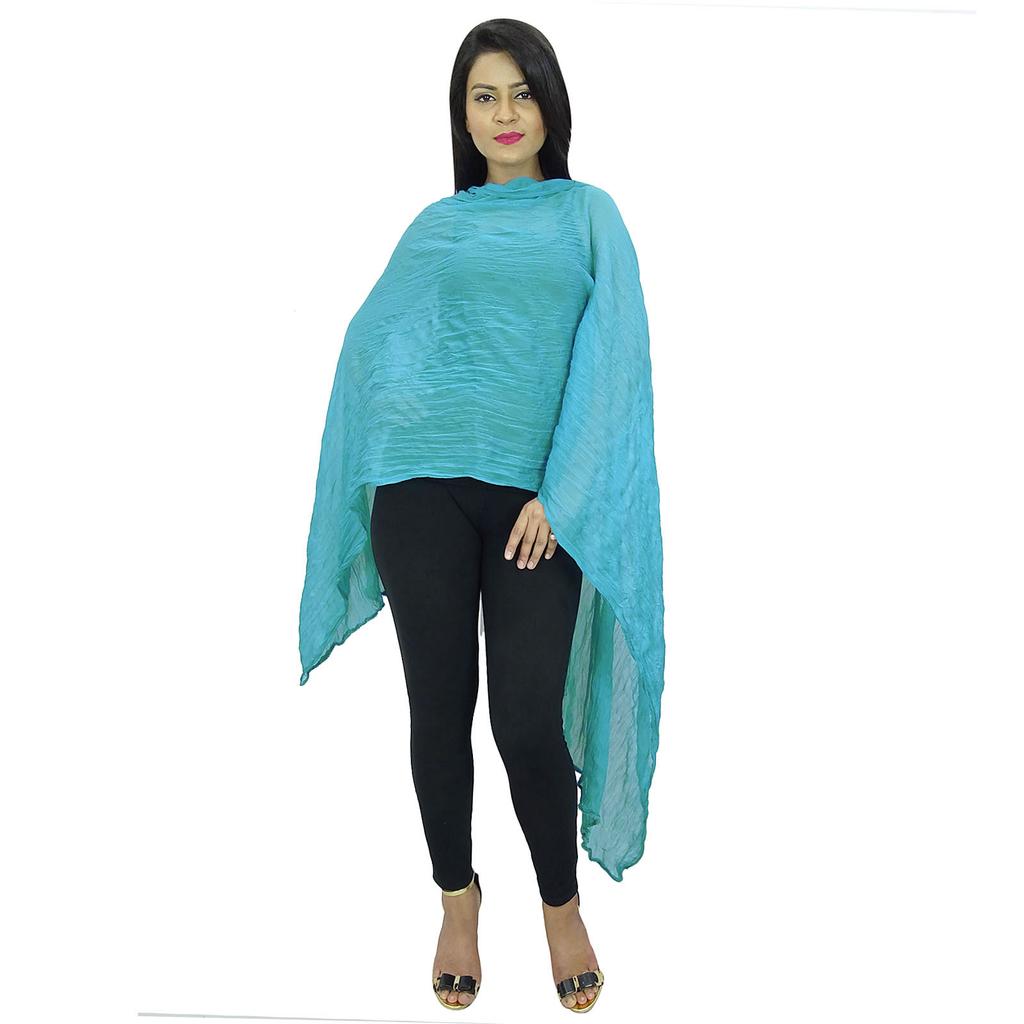 Индийские шифоновые шарфы из смеси шейного платка Chunni Long Dupatta Gift для женщин