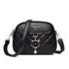 Trendy women's bag new fashion small round bag diamond versatile messenger bag shoulder bag
