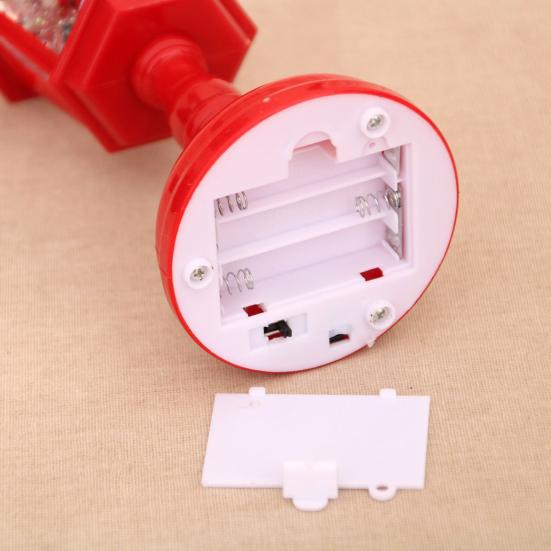 Yousheng Рождественская настольная лампа музыкальный ночник с мини-фигурками сверкающие блестки стоячий фонарь для прикроватного столика каминная полка