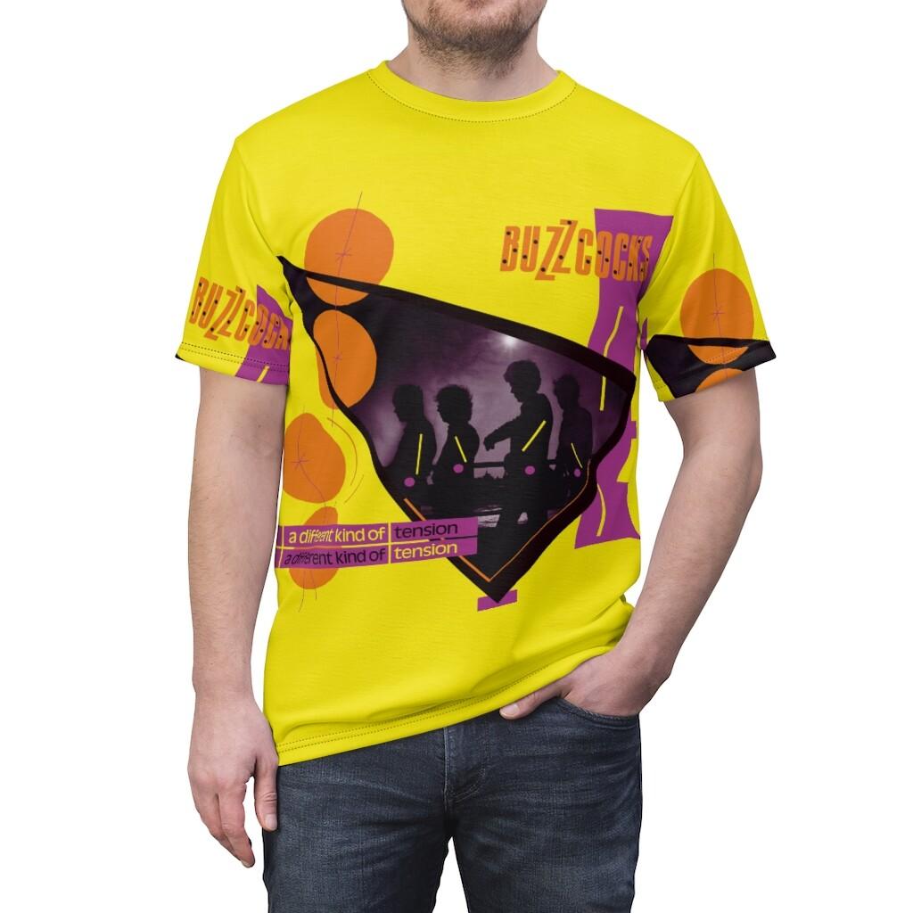 Buzzcocks Indie Punk Rock Bands Vintage Look All Over Printing Tee Shirt Unisex T-Shirt