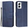 For Motorola Moto G Power (2024) Leather Case Calf Texture Phone Wallet