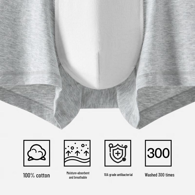 SecretWorld Мужские трусы-боксеры из 100% хлопка