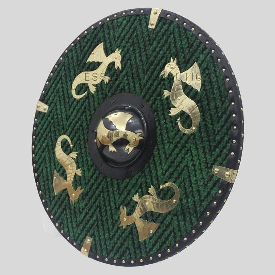 Щит викинга, готовый к бою, щит викинга, идеальный декоративный щит для косплея