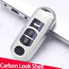 Чехол для дистанционного ключа из ТПУ с карбоновым узором для Mazda 2 3 6 Atenza Axela Demio CX-5 CX5 CX-3 CX7 CX-9 2015-аксессуары