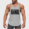 Men's Solid Color Muscle Tank Top for Gym Workouts