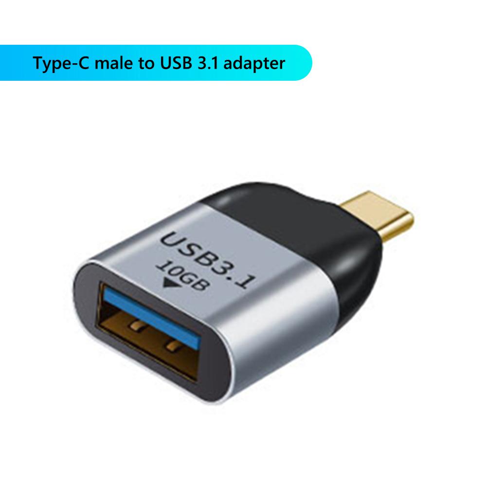 Адаптер Type C к HDMI-совместимому/USB 3.1/DP/VGA/Mini DP/RJ45 Видеоконвертер Проекционный адаптер 8k 60 Гц USB C «папа-мама»