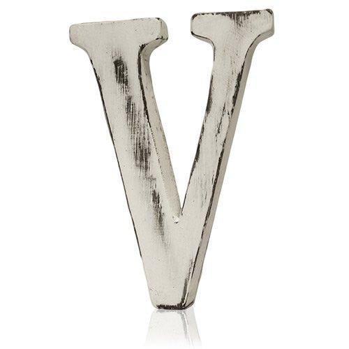 Wooden Letter V