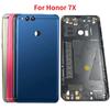 Back For Huawei Honor 7X BND-L21 BND-L22 Metal Housing Battery Rear Door with Camera