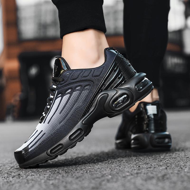 36-46 Пара Большой размер Модный тренд Подошва с воздушной подушкой Увеличивающие рост Спортивная и повседневная обувь Кроссовки