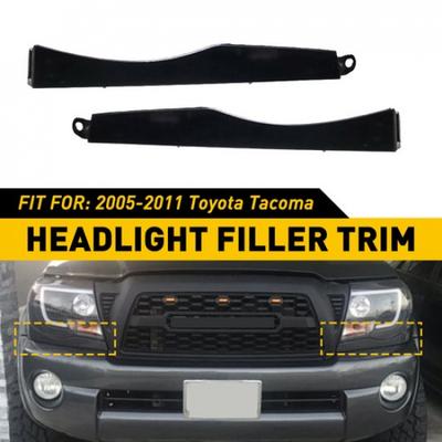 Для Toyota Tacoma 2005-2011 Комплект декоративных накладок-заполнителей фар Правая и Левая Пара V