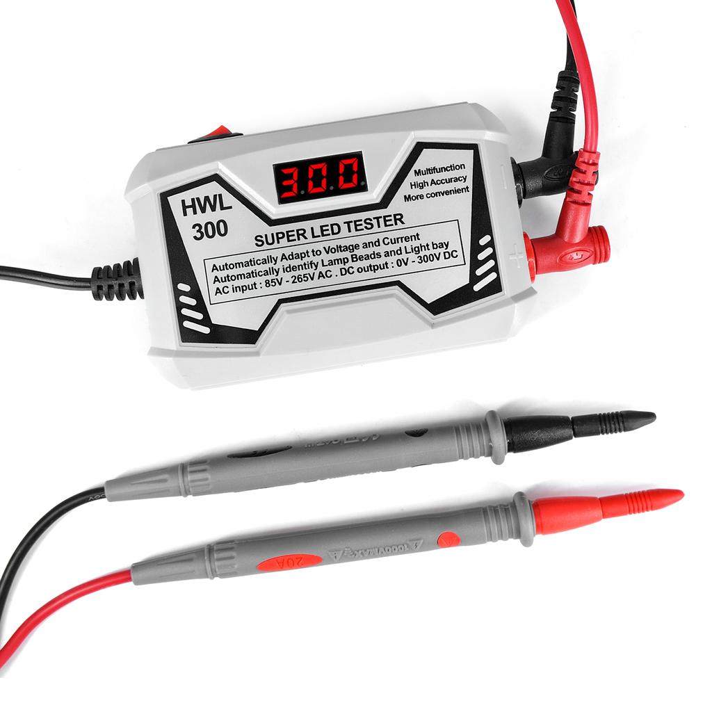 Тестер подсветки светодиодной лампы для всех светодиодных фонарей, выход 0-300 В