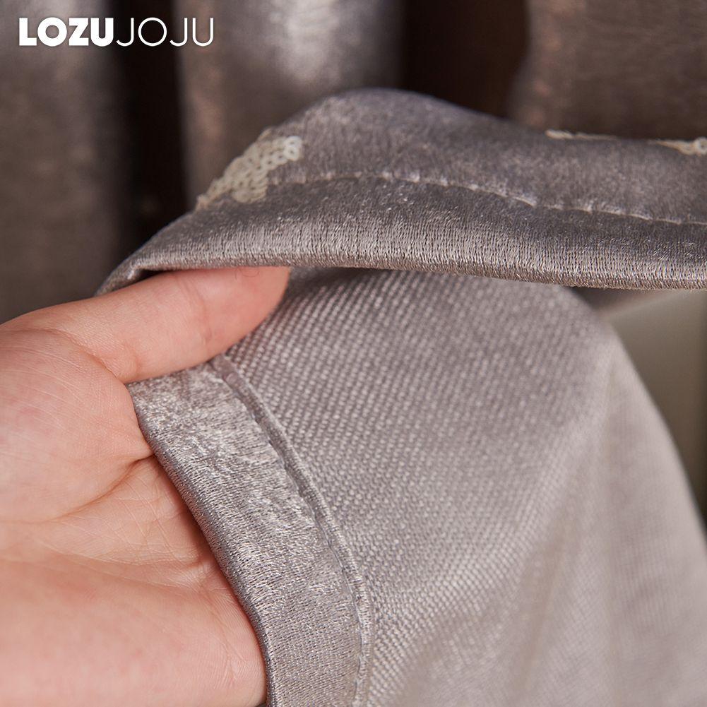 1 шт. LOZUJOJU 80% Блэкаут Шторы со Звездным Узором Термоизоляционные Шторы для Спальни Гостиной Балконного Окна для Домашнего Декора