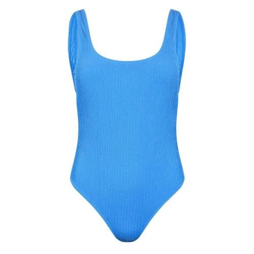 Jack Wills Womens/Ladies Crinkled Scoop Neck Regular One Piece Swimsuit