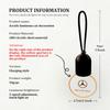 AABGW1 For Benz Car Rearview Mirror Decor Acrylic Retro Light Atmosphere Light Interior Decoration AMG VIANO GLB GLC GLE GLK W108 W124