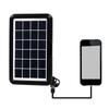 Portable 10W Solar Panel Charger USB Port Monocrystalline Silicon Phone Charger Easy To Carry for Hiking Camping Travel