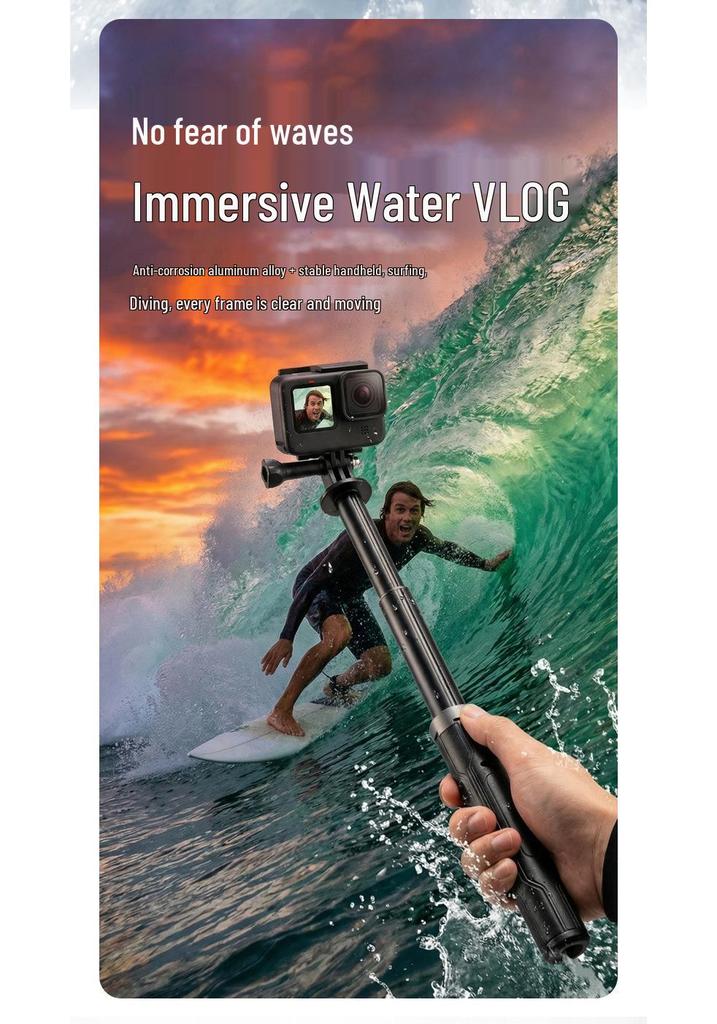 Ручной стабилизатор для спортивных камер DJI OSMO 360, Action 5Pro, 4, 3