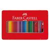 Акварельные цветные карандаши Shachihata Faber-Castell, набор из 48 цветов, плоская жестяная коробка, TFC-WCP/48C
