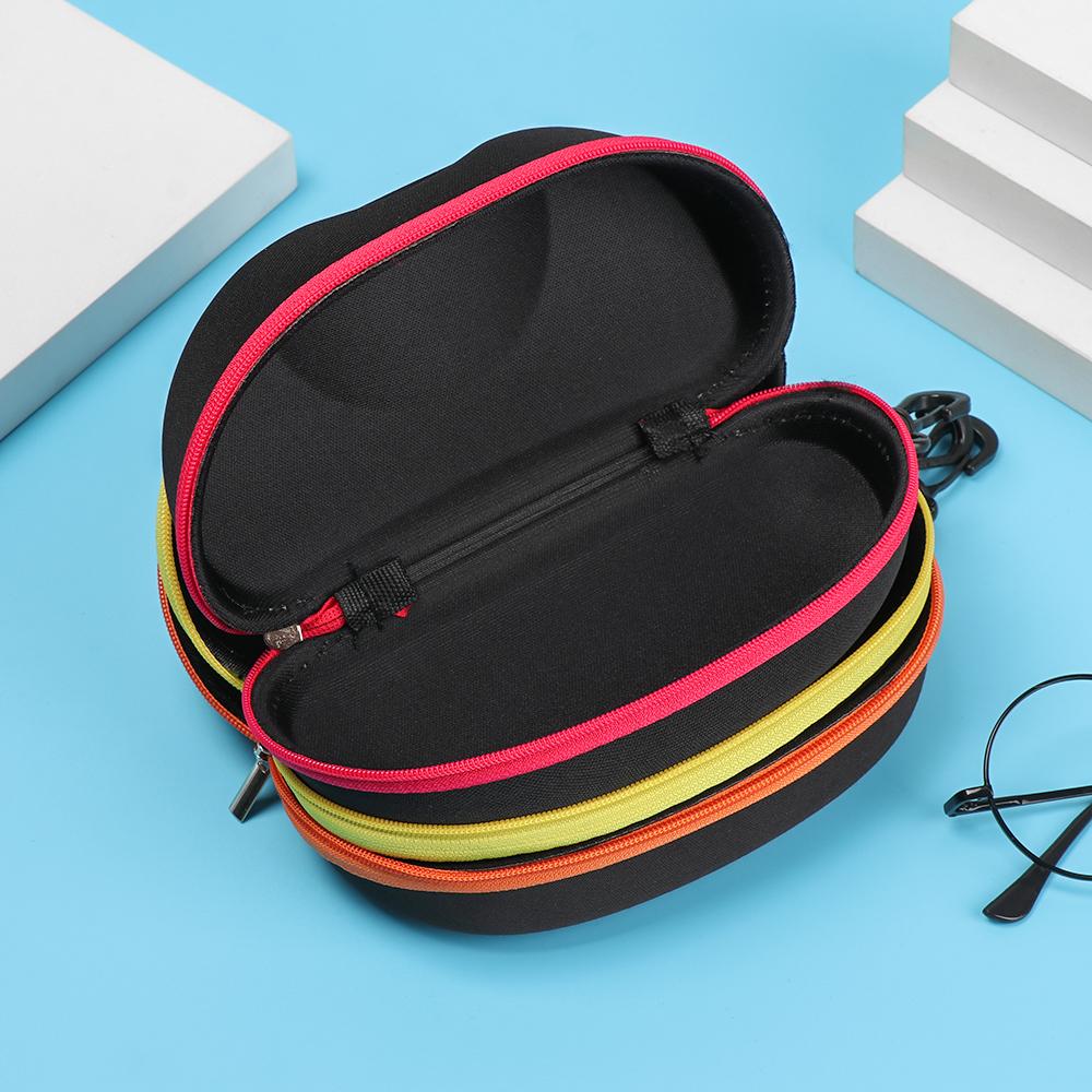 Eyewear Accessories Holder Vision Care Eyewear Protector Glasses Case Hard Eye Glasses Zipper Box