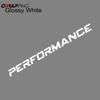Performance Car Sticker Universal and Door Front Styling Vinyl Stickers Graphics Strip Stickers Auto Door Visor Window Decorate