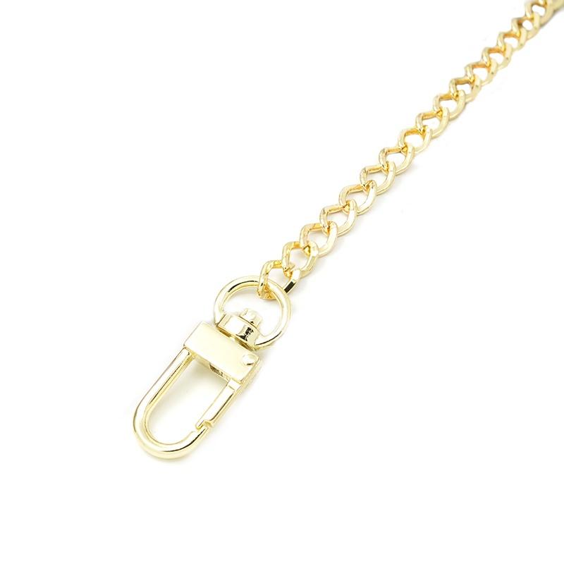 120 см кошелек из нержавеющей стали с ремешком-цепочкой и ручкой через плечо, сумка через плечо, металлическая замена