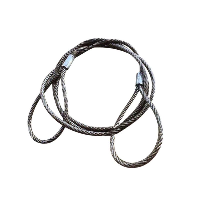 LIJU Press-Buckle Carbon Steel Wire Rope Sling