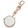 Pocket Watch Analog Keychain Watch Bag Charm White [Fieldwork] Women's MKK2305P-1