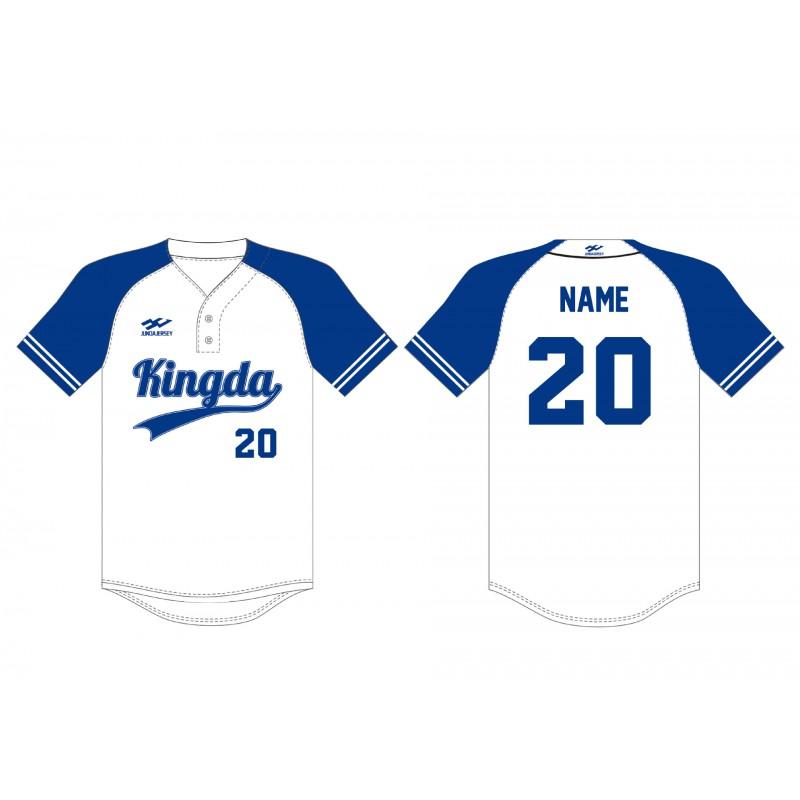 Custom Sublimation Baseball Jersey Short Sleeve Men Women Youth Team Sports Practice Game Uniform