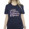 Willy Wonka Womens/Ladies Dreamers Text Cotton Boyfriend T-Shirt