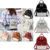 Sophisticated Mini Rucksack Handbag For Women And Girls In Soft Pu Leather