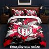 Monaco FC Design Bed Bedding Set 1 Duvet Cover + 2 Pillowcases Soft Breathable Household Bed Linens