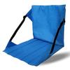 OAKRAFT Outdoor Folding Portable Outdoor Camping Chair, Chair, Chair, Chair, Cushion, Backrest, Cross-legged Chair, (Blue)