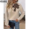 Women's Fashion Casual Spring Autumn Leopard Print Long Sleeve O-Neck Blouses & Shirts
