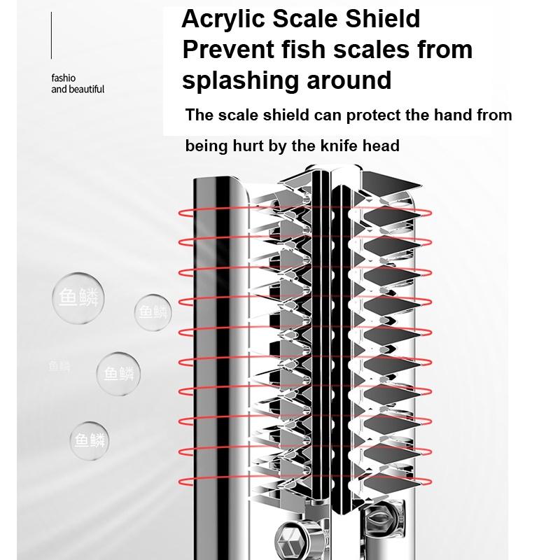 220 В Электрический скребок для очистки рыбы, машина для удаления рыбы, водостойкий инструмент для удаления рыбы, очиститель
