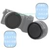 JHMei Lens Rear Cap 6pcs Body Cap 1pc Set for Sony Replacement for Compatible with Protective ABS Dustproof Total set + E-mount, ALC-R1EM / ALC-B1EM,