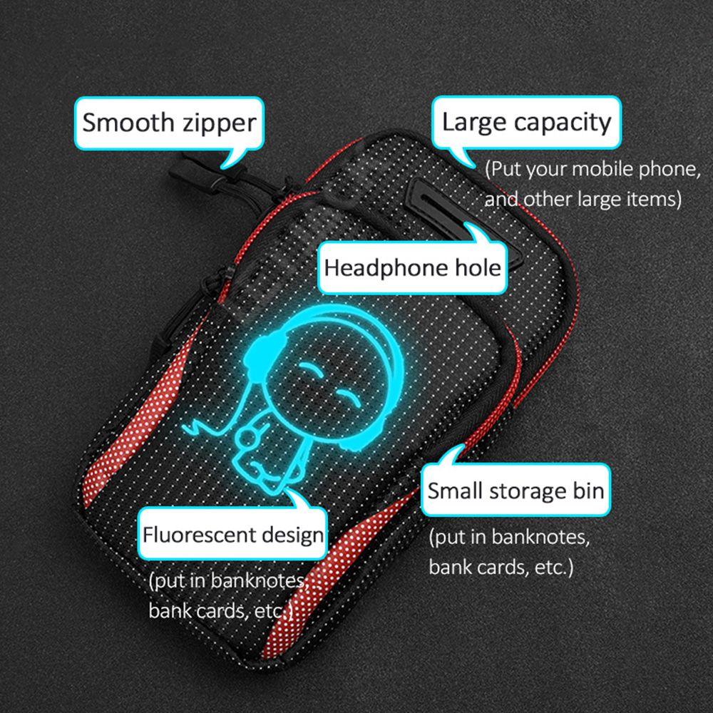 Wrist Bag Outdoor Arm Band Gym Men Arm Band Mobile Phone Arm Bag Arm Belt Running Bag Sport Bags