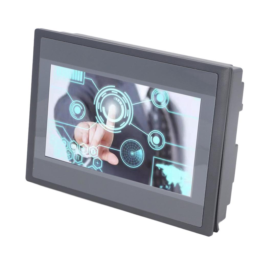 PLC сенсорный экран 7 дюймов TFT LCD 12 входов 8 выходов промышленная панель дисплея HMI для FX3U 20 40