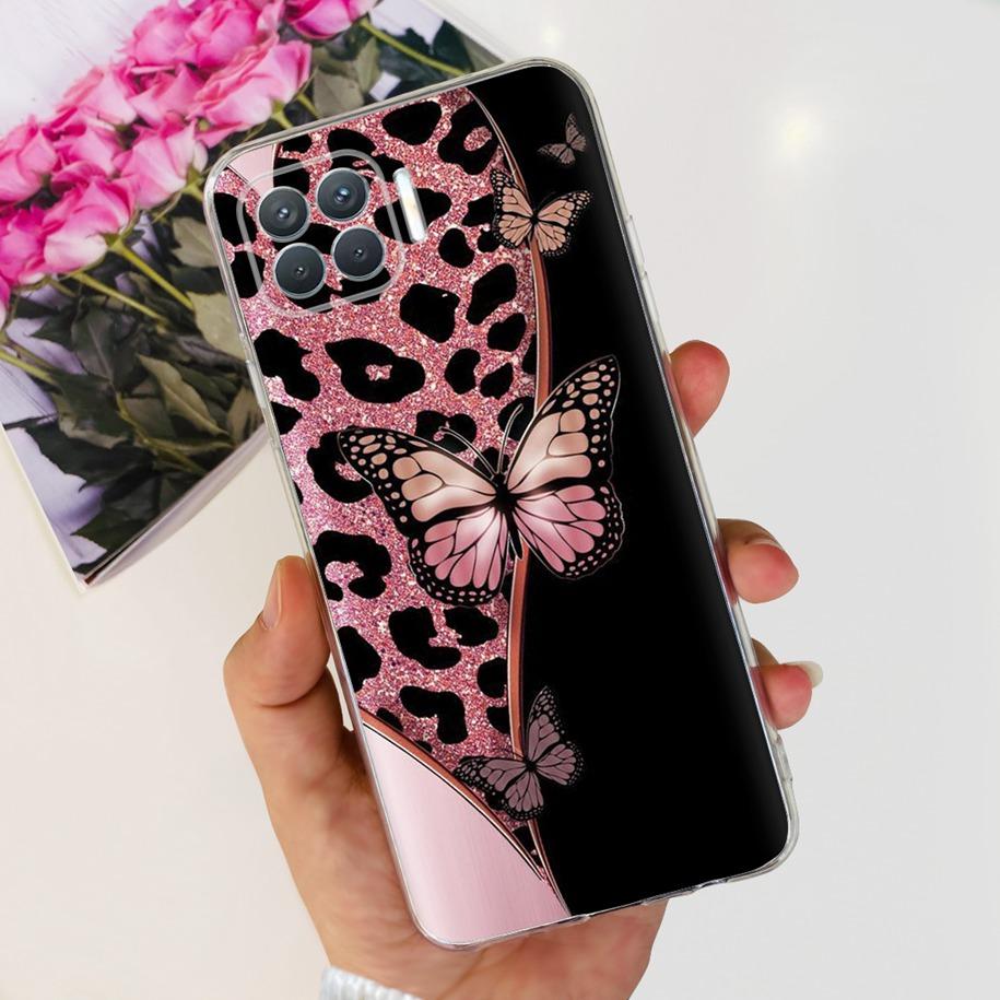 Чехол для OPPO Reno 4 Lite CPH2125 Чехол для телефона Милый Мультяшный Мягкий Силиконовый Задняя Крышка Для OPPO F17 Pro CPH2119 Coque A93 2020 Funda