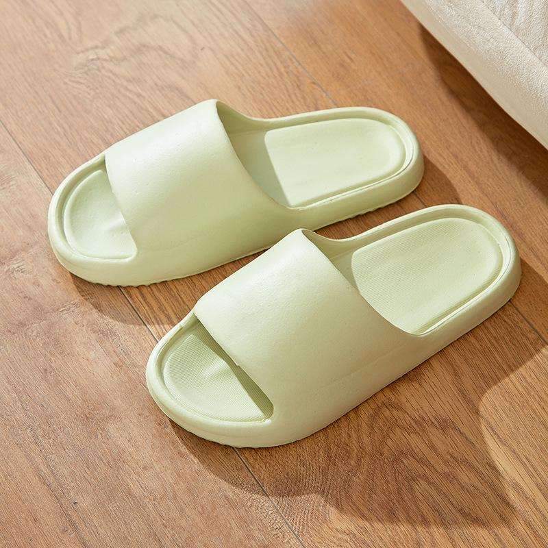 Summer Slippers: Indoor Thick-Soled, Silent Shower Sandals for Men & Women