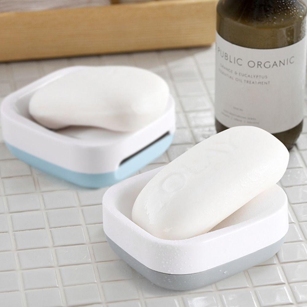 Многофункциональный держатель для зубной пасты, легкоочищаемый поднос для мыла, простой держатель для мыльницы на столешницу