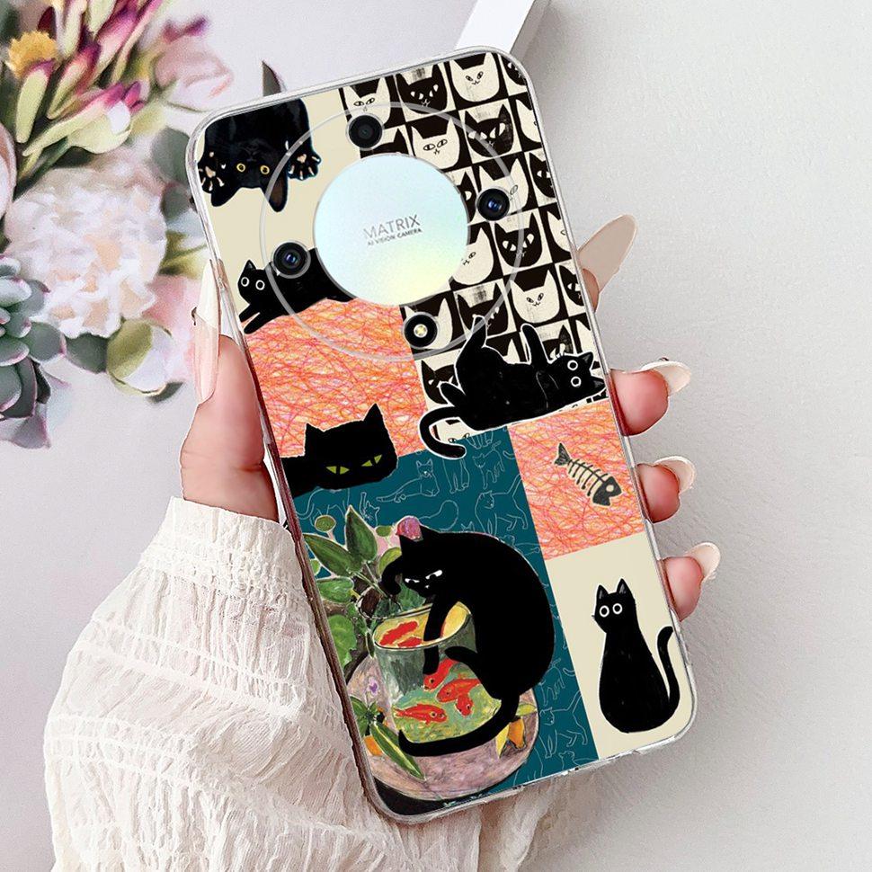 For Honor X9a 5G Case RMO-NX1 Beautiful Butterfly Soft Silicone Phone Cases For Honor X 9a X9a 2022 Back Cover Bumper 6.67"