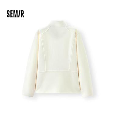 Женская флисовая куртка Semir облегающего кроя со стойкой