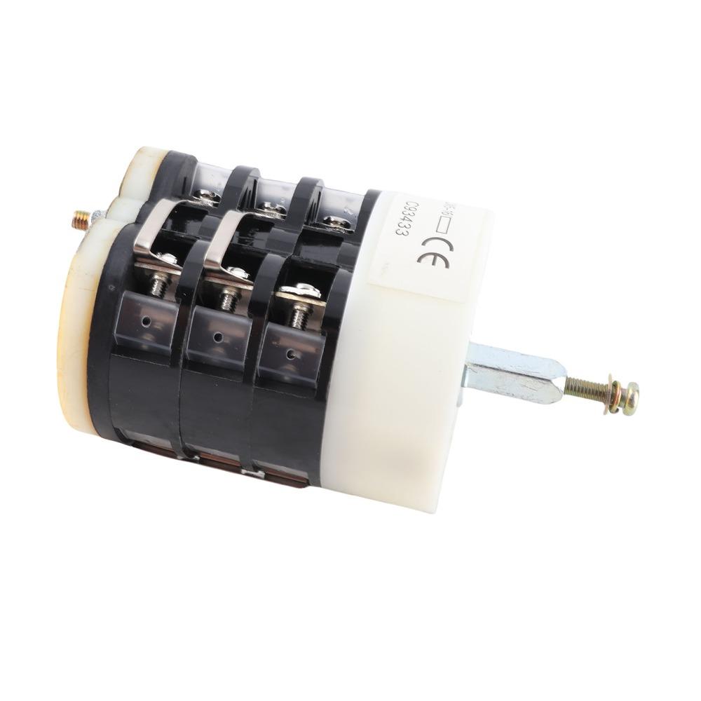 16A Current Motor Reversing Switch 220V / 380V Turn Table Control Switch Auto Repair Shops